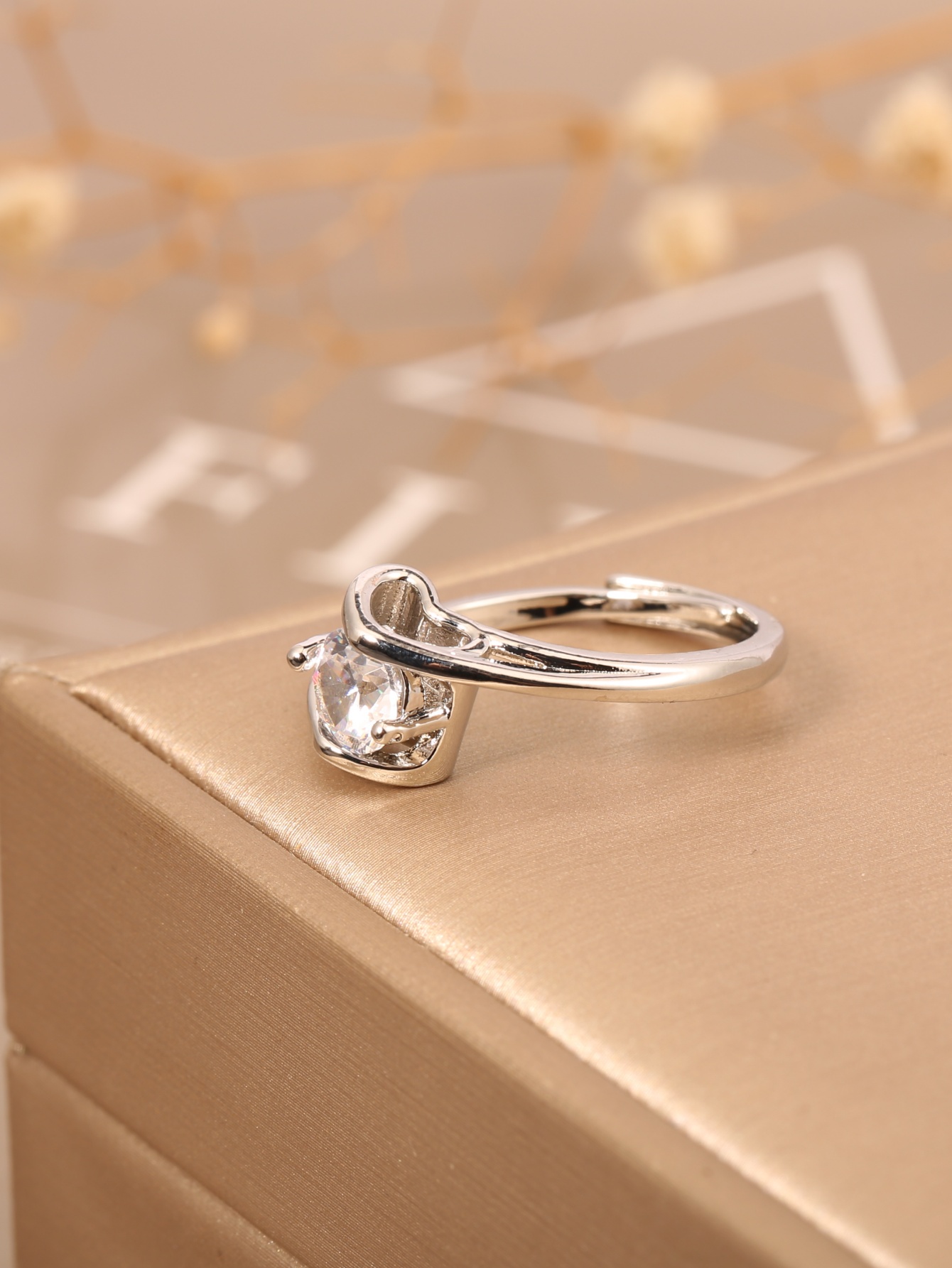 Luxury Lifestyle Gifts - 1 pieza de anillo abierto de