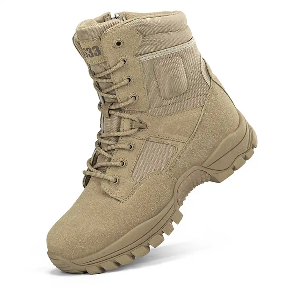 Luxury Lifestyle Of Celebrities - Botas de senderismo de cuero genuino