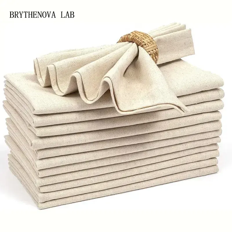 Linen Napkin Set - Juego de 6/10/12 servilletas de lino