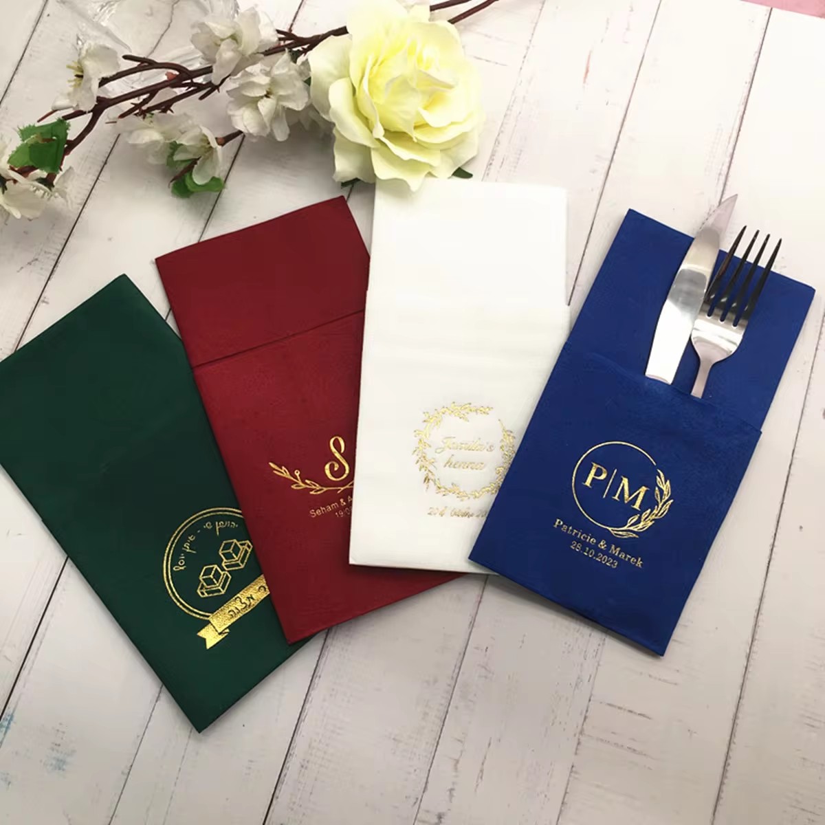 25 Servilletas de Bolsillo Per - Linen Napkin Set reseña y precio