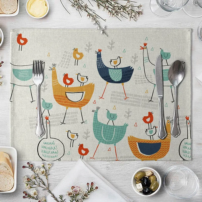 Mantel Individual de León y ti - Linen Napkin Set reseña y precio