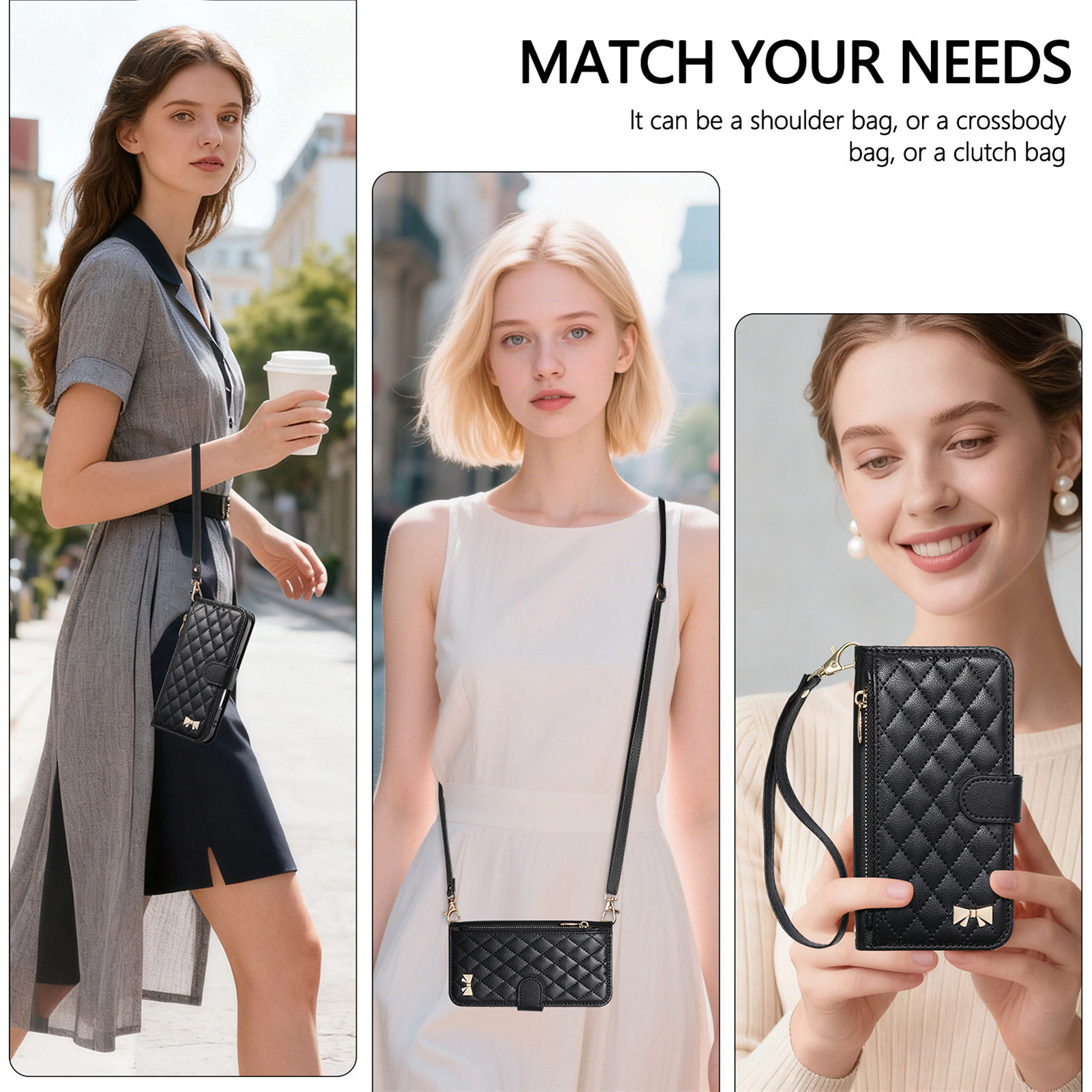 Funda de cuero PU con cremalle - Leather Card Wallet reseña y precio